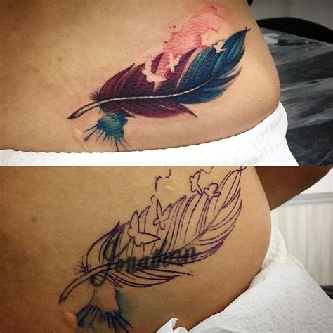 Tattoo Name Cover Up Ideas for Back