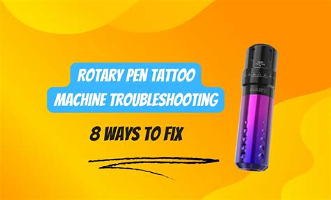 Tattoo pen cartridge troubleshooting