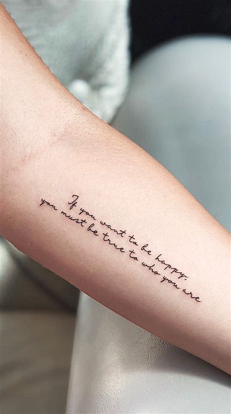 Tattoo quote design inspiration