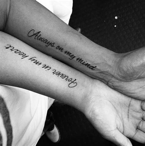 Tattoo quotes for couples