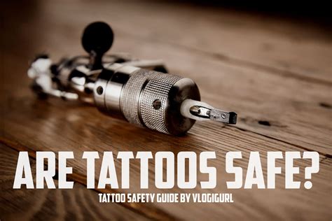 Tattoo safety precautions