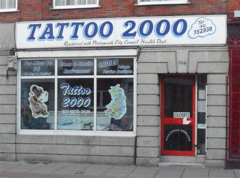 Tattoo shops in Portsmouth