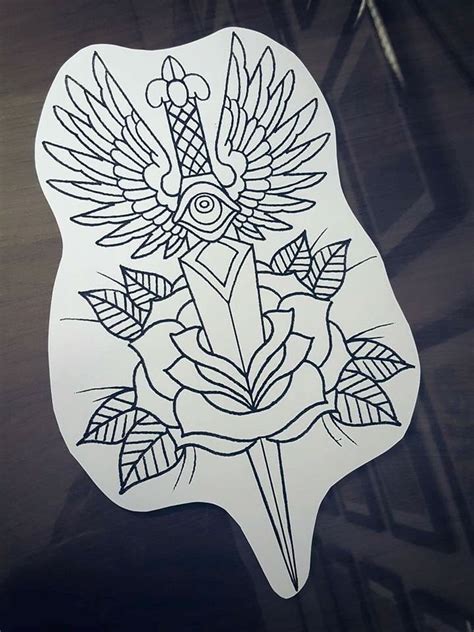 Tattoo stencil design maintenance for men