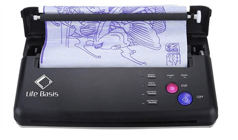 Tattoo stencil machines for precise application