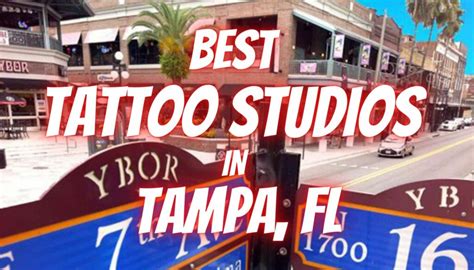 Tattoo studios in Tampa