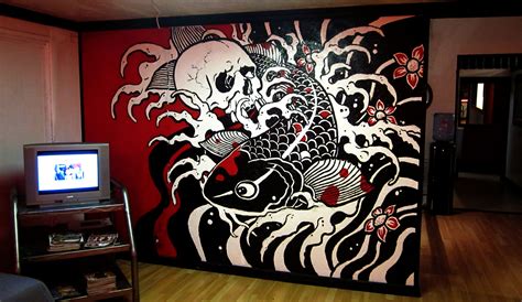 Tattoo wall art designs for office