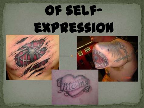 Tattoos as self-expression