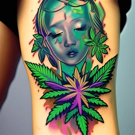 Tattoos for cannabis lovers