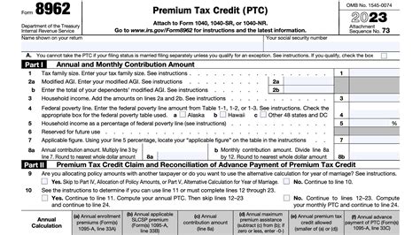 Tax Form 8962 Errors