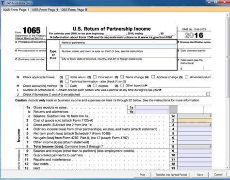 Tax Return Report