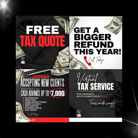 Tax Savings Flyers Template