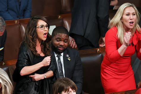 Taylor Greene and Lauren Boebert in Congress