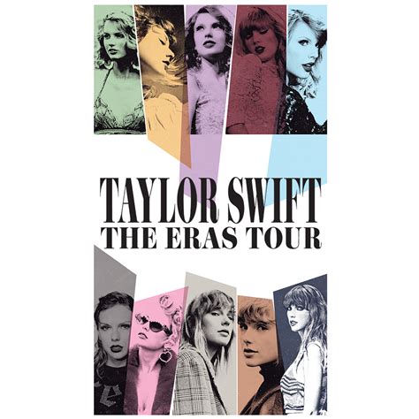 Taylor Swift 5 Eras Tour Poster Design