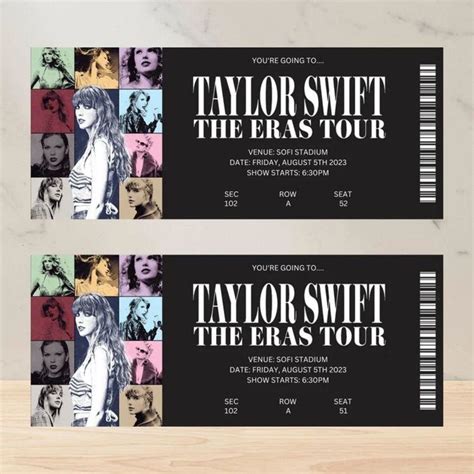 Taylor Swift 5 Eras Tour Tickets