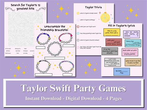 Taylor Swift Fun and Games