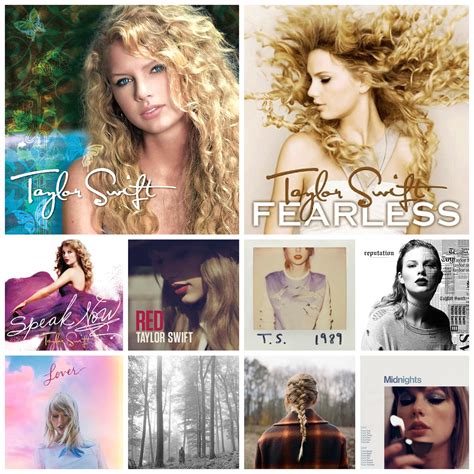 Taylor Swift's self-titled album cover