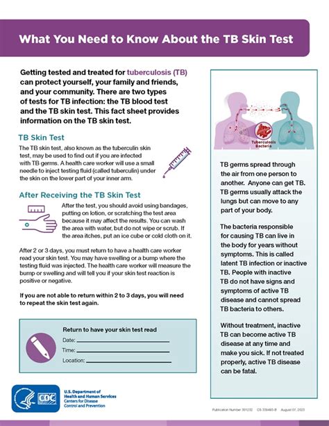 TB Skin Test Result Notification Form