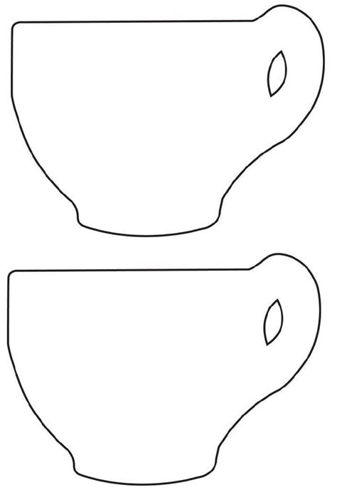 Tea Cup Template Templates