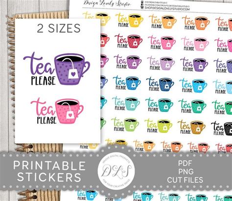 Tea Planner Printable