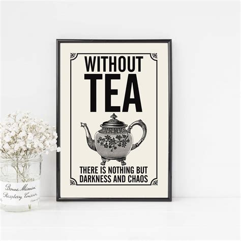 Tea Quote Printable