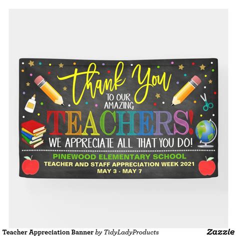 Teacher Appreciation Banners