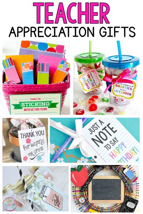 Teacher Appreciation Gift Ideas