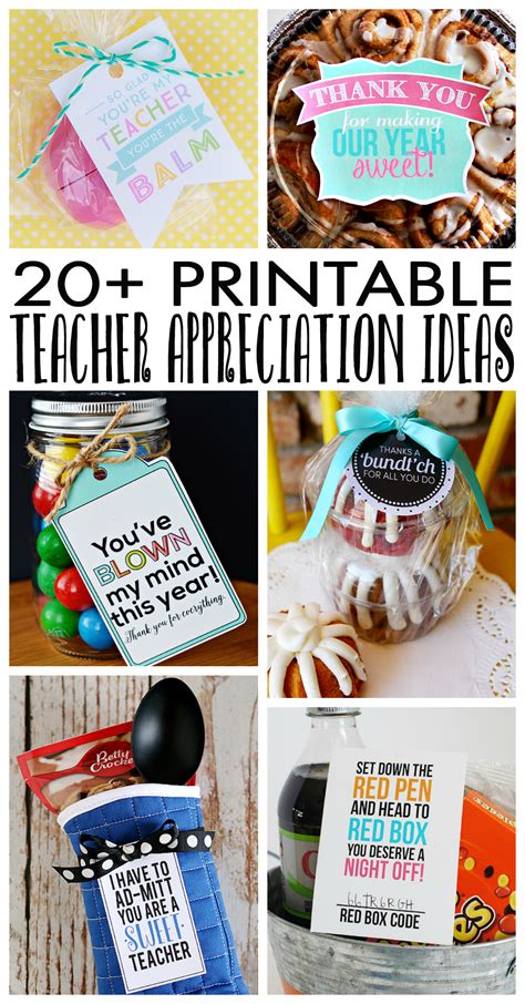 Teacher Appreciation Ideas