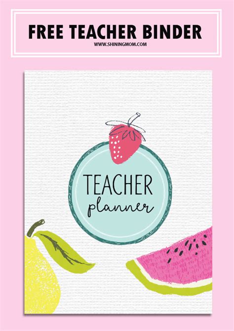 Teacher Binder Printables