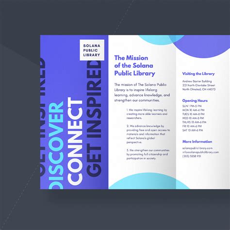 Teacher Brochure Template for Canva