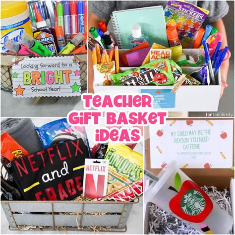 Teacher Gift Baskets