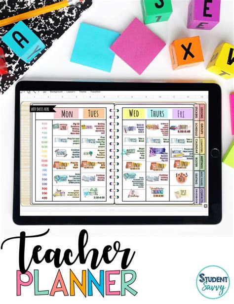 Teacher Planner Ideas