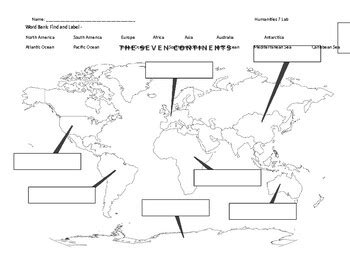 Teachers Pay Teachers Labeled World Map