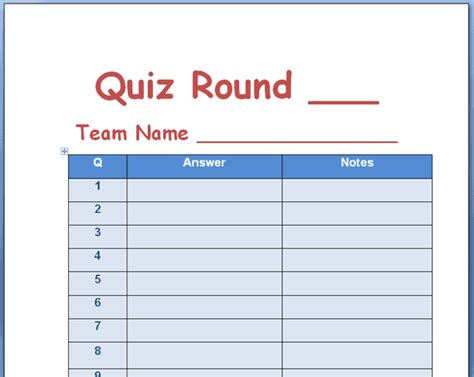 Team-Based Quizzes in Animated PowerPoint Quiz Templates