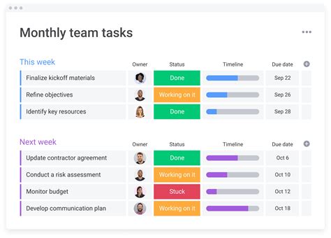 Teams Project Management Template