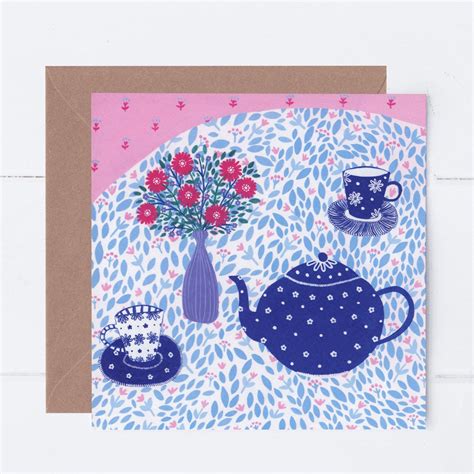 Teapot Greeting Card