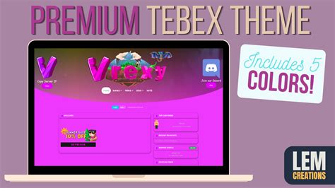 Tebex Store Templates Gallery