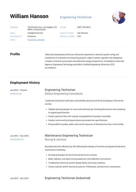 Tech Resume Template 2