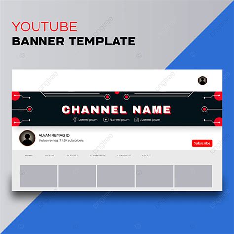 Technology YouTube banner template