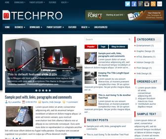 TechPro Template