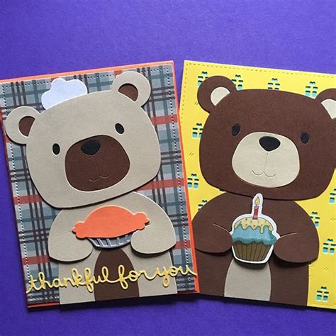 Teddy bear card