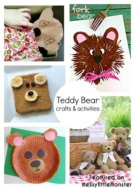 Teddy bear craft ideas