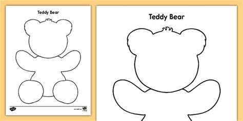 Teddy bear craft patterns for kids