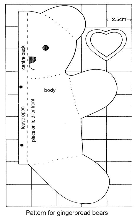 Teddy bear craft patterns