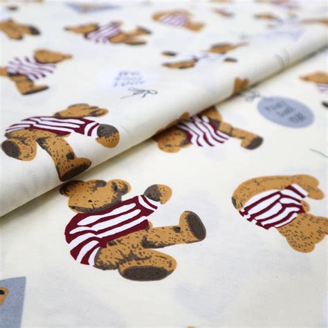 Teddy Bear Fabric Selection