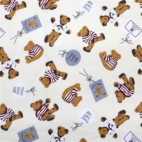 Teddy bear fabric