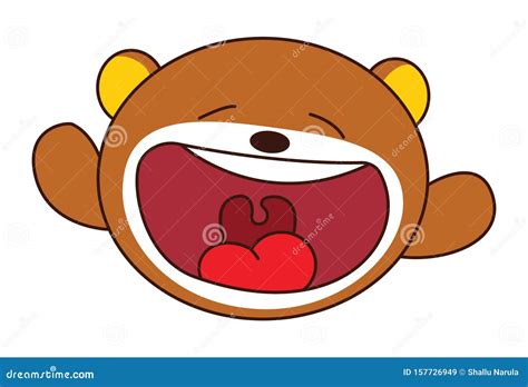 Teddy bear mouth