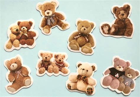 Teddy bear sticker