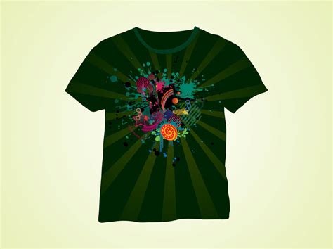 Tee shirt vector graphics