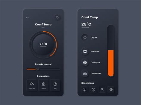 Description of temperature applications