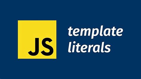 Template Literals Example 1